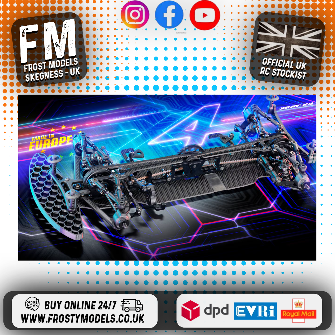 (Supplier Order) TEAM XRAY X4'2 5 - CARBON GRAPHITE EDITION - 1/10 LUXURY ELECTRIC TOURING CAR - XR300040