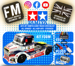TAMIYA 58661 - BUGGYRA FAT FOX - EURO TRUCK KIT 1/14 4WD TT01E (With ESC & MOTOR)