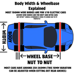 TAMIYA 51752 - 1/10 Audi 90 Quattro Racing BODY SHELL SET 190MM Wide / 257mm Wheelbase