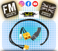 Yeah Racing  - XT60 Plug To JST-XH Plug Charge Cable w/ Balance Plug For 1/28 1/24 RC Lipos - WPT-0162