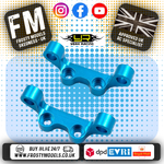 YEAH RACING - Aluminum Upper Suspension Mount For Tamiya TT02 - TT02-010BU