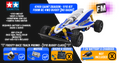 TAMIYA 47459 - SAINT DRAGON - 1/10 KIT FORM RC 4WD BUGGY - (INC's MOTOR & ESC)