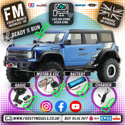 FTX - OUTBACK CENTAUR 4X4 RTR 1:10 TRAIL CRAWLER - BLUE - Rock Crawler - FTX5475B