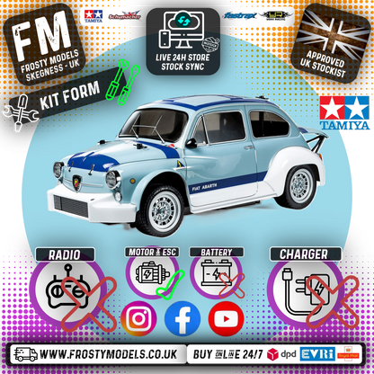 TAMIYA 58721 - 1000 TCR Berlina Corse (MB01) RC 2WD Car Kit - (Inc's ESC & Motor)