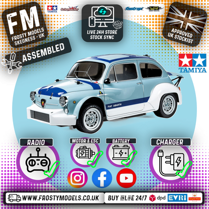 (DEMO - USED) TAMIYA 58721 - 1000 TCR Berlina Corse (MB01) RC 2WD Car Ready To Run - (Inc's Radio Set, ESC & Motor, Battery & charger)