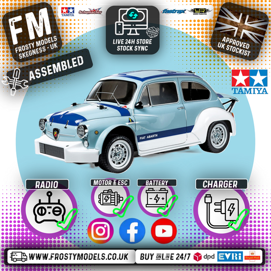 (DEMO - USED) TAMIYA 58721 - 1000 TCR Berlina Corse (MB01) RC 2WD Car Ready To Run - (Inc's Radio Set, ESC & Motor, Battery & charger)