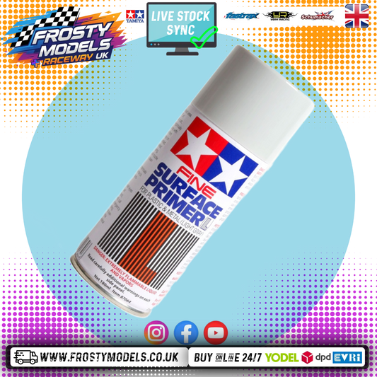 TAMIYA 87064 - Fine Surface Primer LARGE Grey (MODEL SPRAY PAINT)