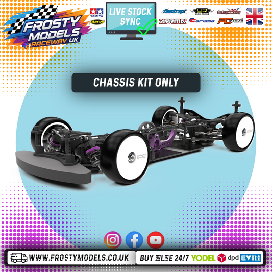 Schumacher Vibe TC - 4WD Starter Chassis Kit for 1/10th RC Touring Car Racing - Chassis only, no electrics, body or wheels etc
