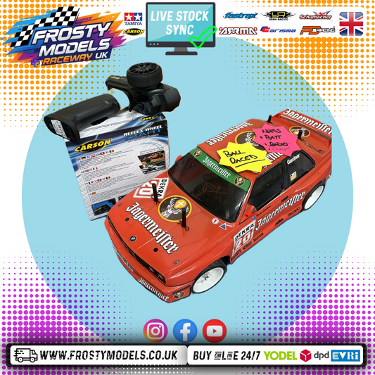 Ex Self Demo - Tamiya TT02 BMW 320 (RARE) Turbo Gruppe 5 Jägermeister 4wd RC Car - Just add Battery & Charger to Complete