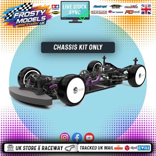 Schumacher Vibe TC - 4WD Starter Chassis Kit for 1/10th RC Touring Car Racing - Chassis only, no electrics, body or wheels etc