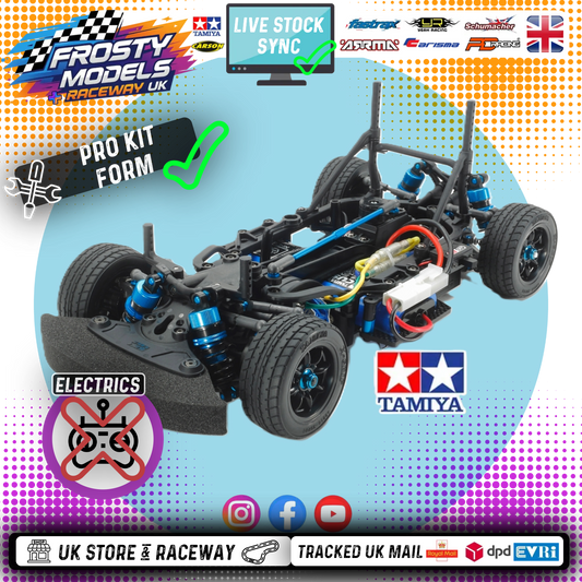 (Supplier Order) TAMIYA 47480 - M-08R (M08R) Mini MTC Chassis Kit - M-Chassis RWD PRO Hop-Up Model - (No electrics or body / 225mm wheebase Mini)