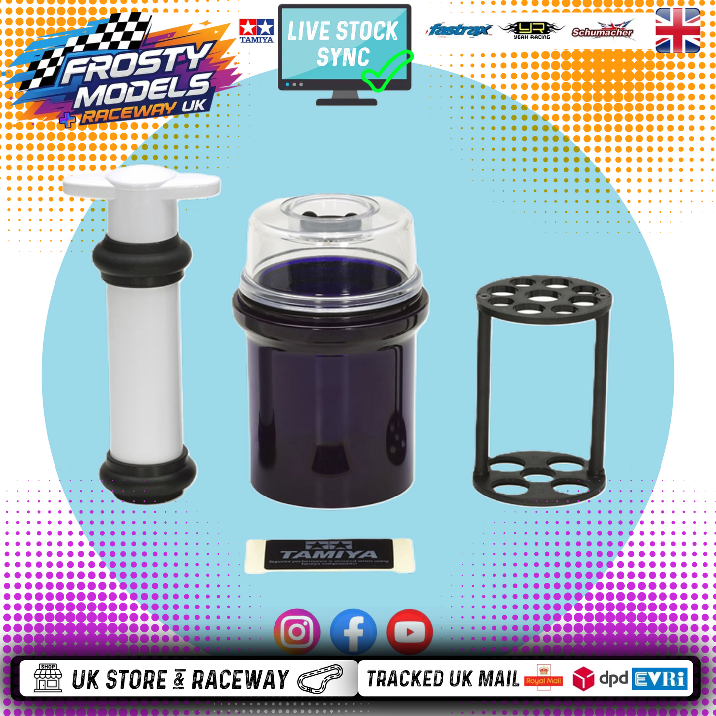 Tamiya - Shock Air Remover Pump Kit  - Long (for 1/10 Car/Buggy Shocks) - 54152