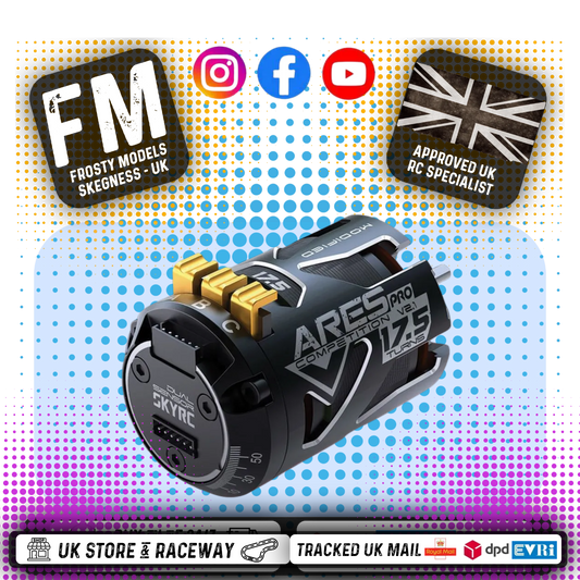 ARES - V2.1 Spec Brushless Sensored AT Motor 13.5T - SK-400003-58 (BRCA APPROVED)