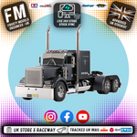 TAMIYA 56356 - RC 1/14 Tractor Truck (Lorry) GRAND HAULER BLACK EDITION - Kit form