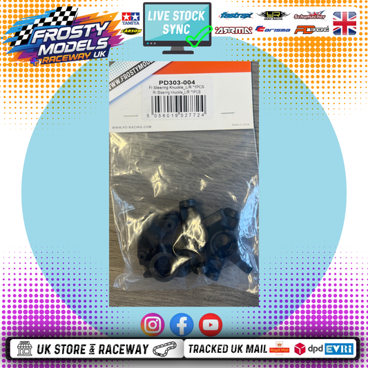 PD Racing TK16 & TR16 - Front and Rear steering knuckles - (left and right) - (2pcs) PD303-004