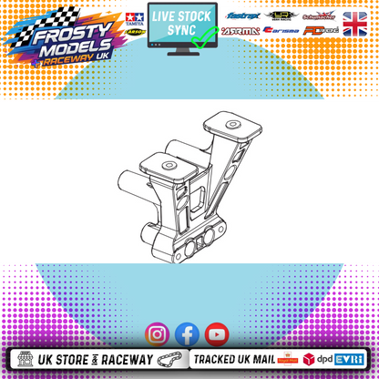 PD RACING SPARES - 1/10TH TK10 & TR10 - Tail bracket    1PCS - PD861-056