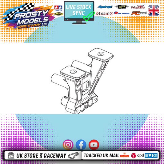 PD RACING SPARES - 1/10TH TK10 & TR10 - Tail bracket    1PCS - PD861-056
