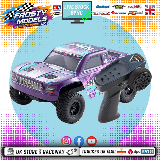 FMS - (CLEARANCE) FSC24 1/24TH CHASER TRUCK RTR - PURPLE