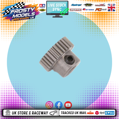 SCHUMACHER - RC CAR/BUGGY/TRUCK - MOTOR PINION - HARD ALLOY (64DP) 19-50T - MULTI LISTING