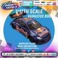 GT12 Supastox Body - Peugeot 206cc GT - Clear Lexan - Fits 1/12 Car 205mm Wheelbase / 160mm Wide