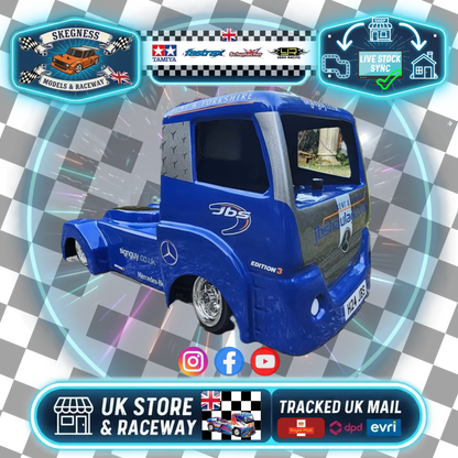 GT12 Supastox Body - DAF LORRY ARTIC - Fits 1/12 Car 205mm Wheelbase / 160mm Wide