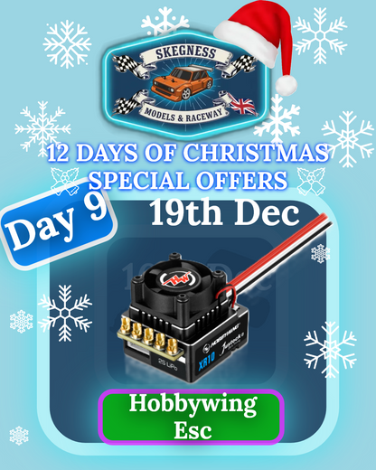HOBBYWING - XERUN XR10 JUSTOCK G3 1/10 ESC - HW30112003 (IDEAL FOR 1/12 & 1/10 STOCK CLASS)