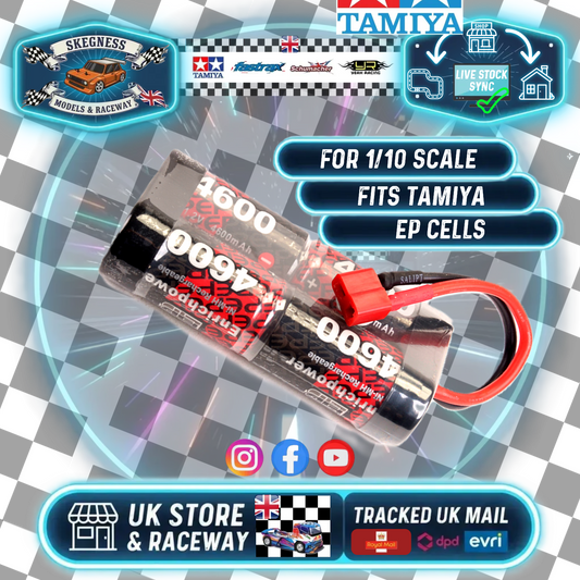 EP 4 - Cell Stick Pack DEANS - SC 4600mAh - 4.8V NiMh (6V Charged) (fits Kamtec Cars Such as Bangers & Mini) EP4600B