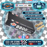 Intellect - LiPo LiHV 8800mAh 1S Battery 3.8V (L93xW47xH18.5mm Shorty) IPAR1S8800MC3