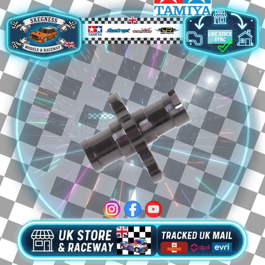 Schumacher - Alloy Solid Spline Axle for Atom GT12 / Supastox / Kamtec Mini Racer - Right Hand Drive Dog - Non Diff - SS/GT,A1  - U3948 (Use with and normal spur gear