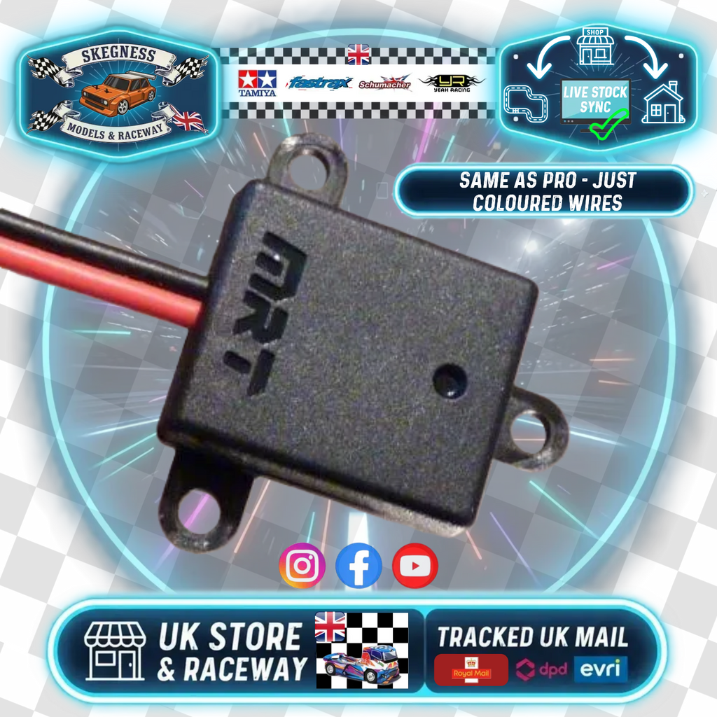 MRT mPTX Personal Transponder - Red & Black Wire (Works on all Decoders, just not RC4) - Works at Frosty Raceway, Holbeach, Louth (Not Burgh)