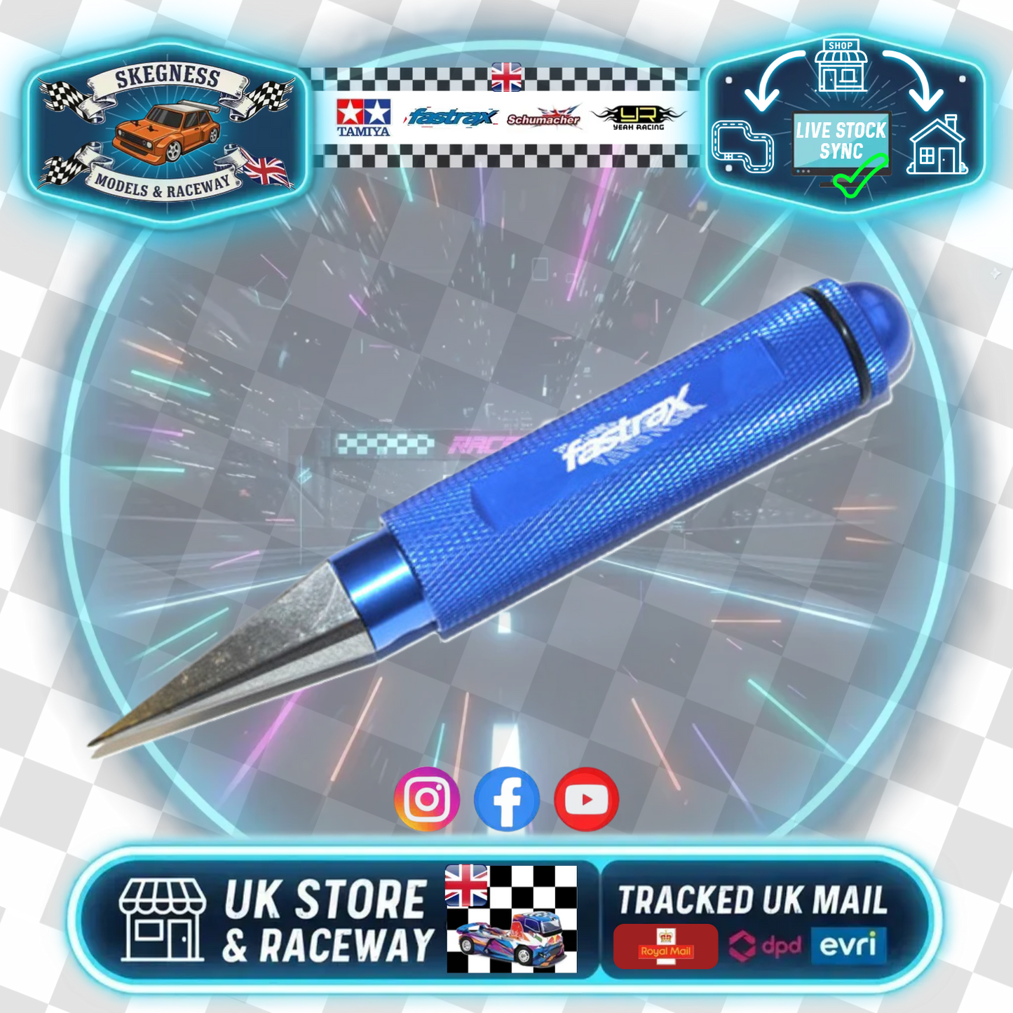 FASTRAX - ANODISED BODY REAMER - FAST98