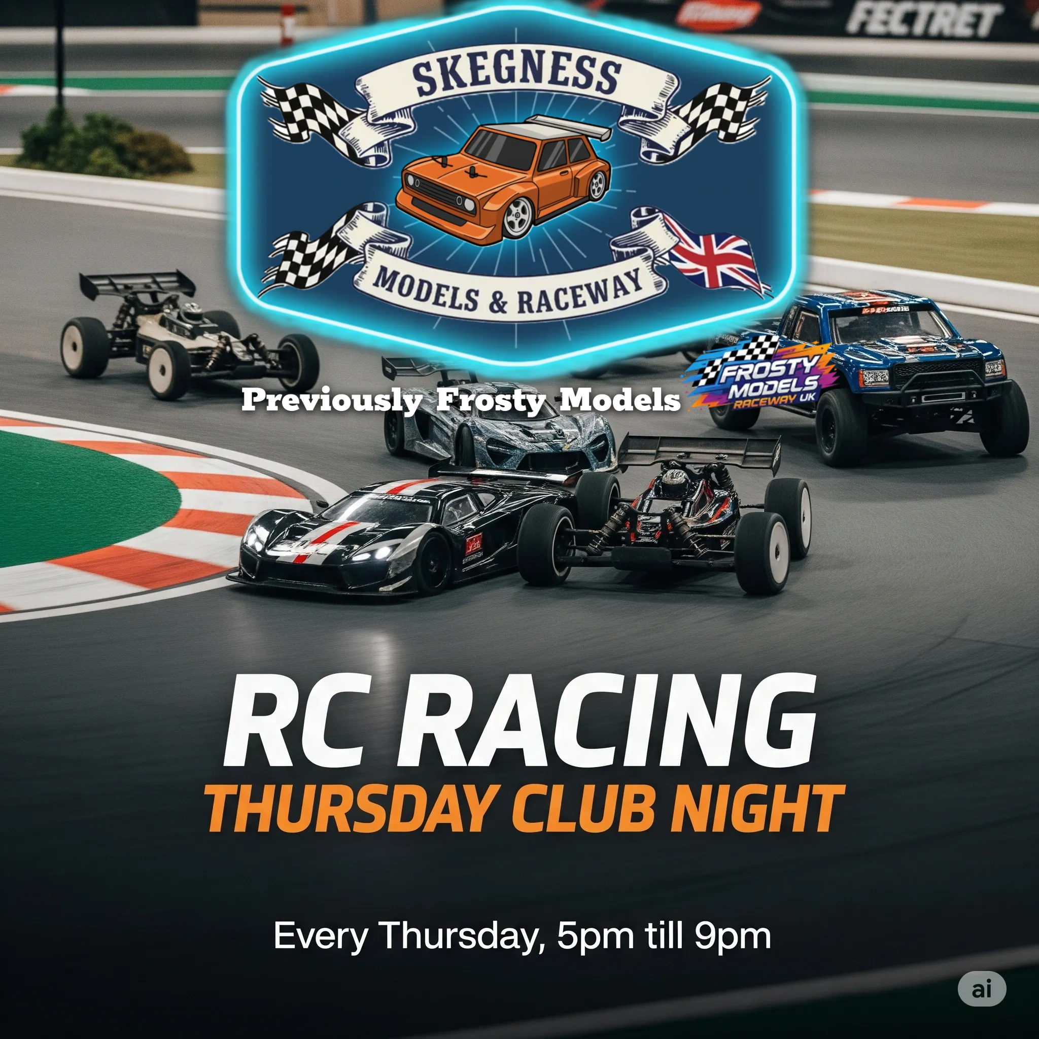 Thursday Race Night Pass (Use for booking in for Thursday only) Any Class of RC Vehicle (1 Pass per person)