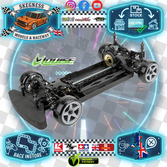 LOUISE - RC 1/10 4WD LDX DRIFT / Touring Car - Assembled (No Electrics or Body) - LNha101