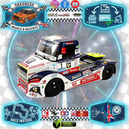 TAMIYA 58661 - BUGGYRA FAT FOX - RC EURO TRUCK KIT 1/14 4WD TT01E (WITH ESC & MOTOR)