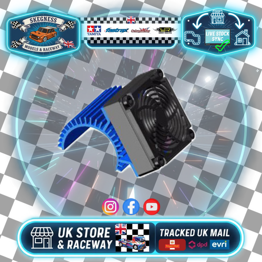 Hobbywing EZRUN - Extra Large Heat Sink with Fan for 3660, 3674 Motors (540 Motor Size) HW86080120