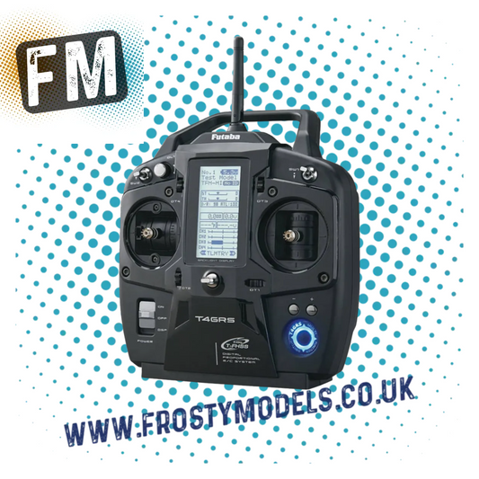 Futaba - T4GRS 4-Channel Surface 2.4ghz Radio with R304SB Rx