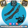 YEAH RACING - Carbon Damper Stay Set For Tamiya M05 & Fixing - TAMC-062