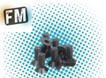 SCHUMACHER RC - (BLACK) M3 X 8MM CSK (2MM HEX COUNTERSUNK) HD BOLT - (PK10) U3022