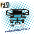 TAMIYA - H Parts Buggyra Fat Fox (TT01E Euro Truck Rear Bumper, Mirrors & Mount)