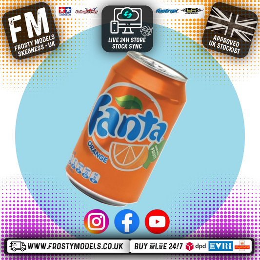 TRACKSIDE REFRESHMENTS - 330MM FANTA ORANGE CAN - DRINK