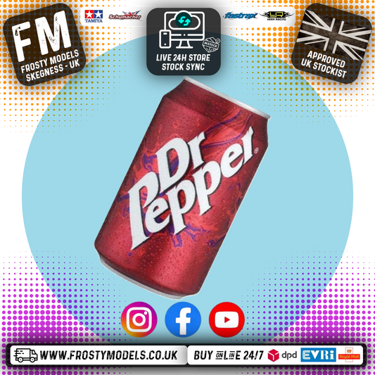 TRACKSIDE REFRESHMENTS - 330MM DOCTOR PEPPER CAN - DRINK