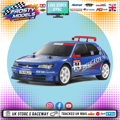 Tamiya 58746 - Peugeot 306 Maxi (BT01) Kit form FWD or RWD 1/10 RC CAR