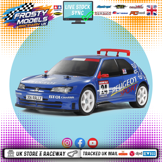 Tamiya 58746 - Peugeot 306 Maxi (BT01) Kit form FWD or RWD 1/10 RC CAR