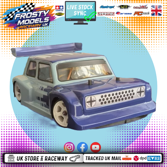 KAMTEC GT12 MINI Chubman 758 Body (fits Mini Racer/Mini Assassin/Batt Cave JOK3R/ (1MM CLEAR LEXAN)
