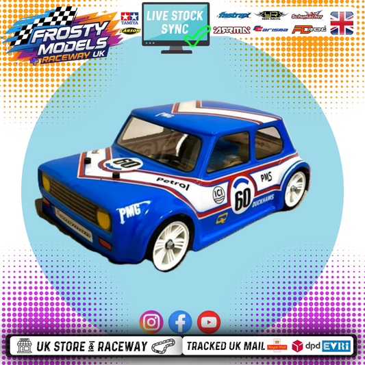 KAMTEC GT12 MINI CLUBMAN 753 Body (fits Mini Racer/Mini Assassin/Batt Cave JOK3R/ (1MM CLEAR LEXAN)