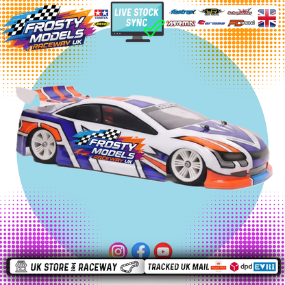 GT12 Mazda M6 1/12 SCALE (CLEAR LEXAN) (Fits Atom) Body Shell (201mm wheelbase / 162mm wide)