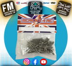 Screwz 4 RC - Xray T4 2021 screw kit Stainless Steel