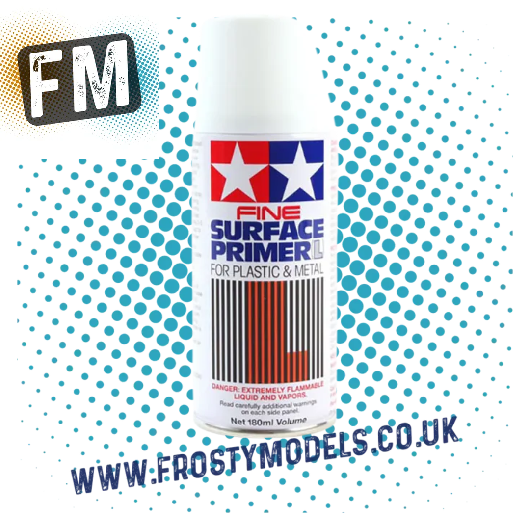 TAMIYA - Fine Surface Primer LARGE Spray Can White - 87044