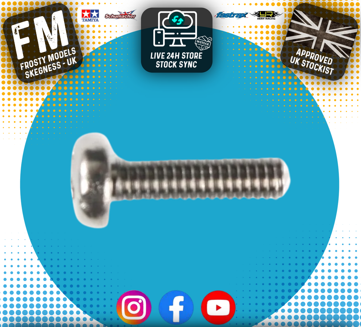 TAMIYA 9804159 - RC 3X10MM MACHINE SCREW: 58299 (10pcs)
