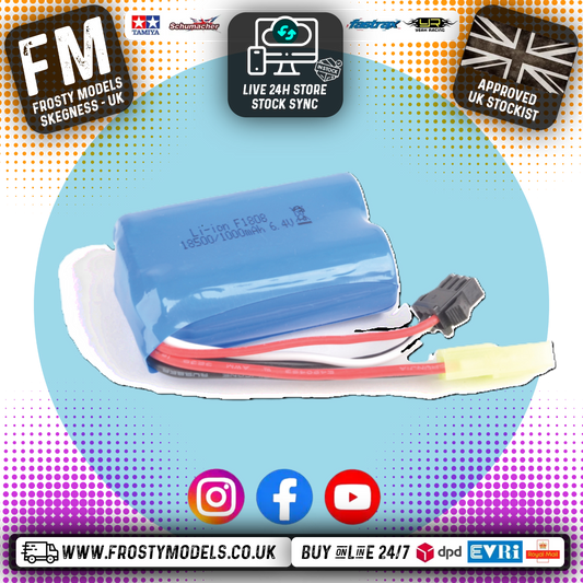 CORE RC - LiFe Battery 6.4V - 1000mAh - CRA188
